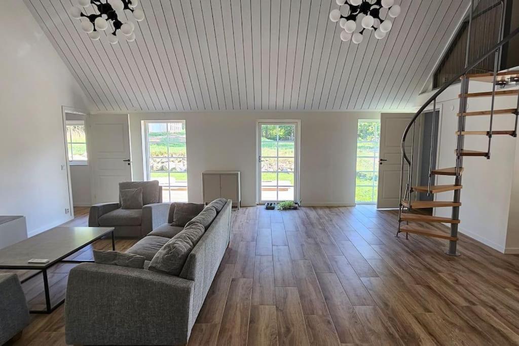 Villa I Naturen Med Spa Onnestad Bagian luar foto
